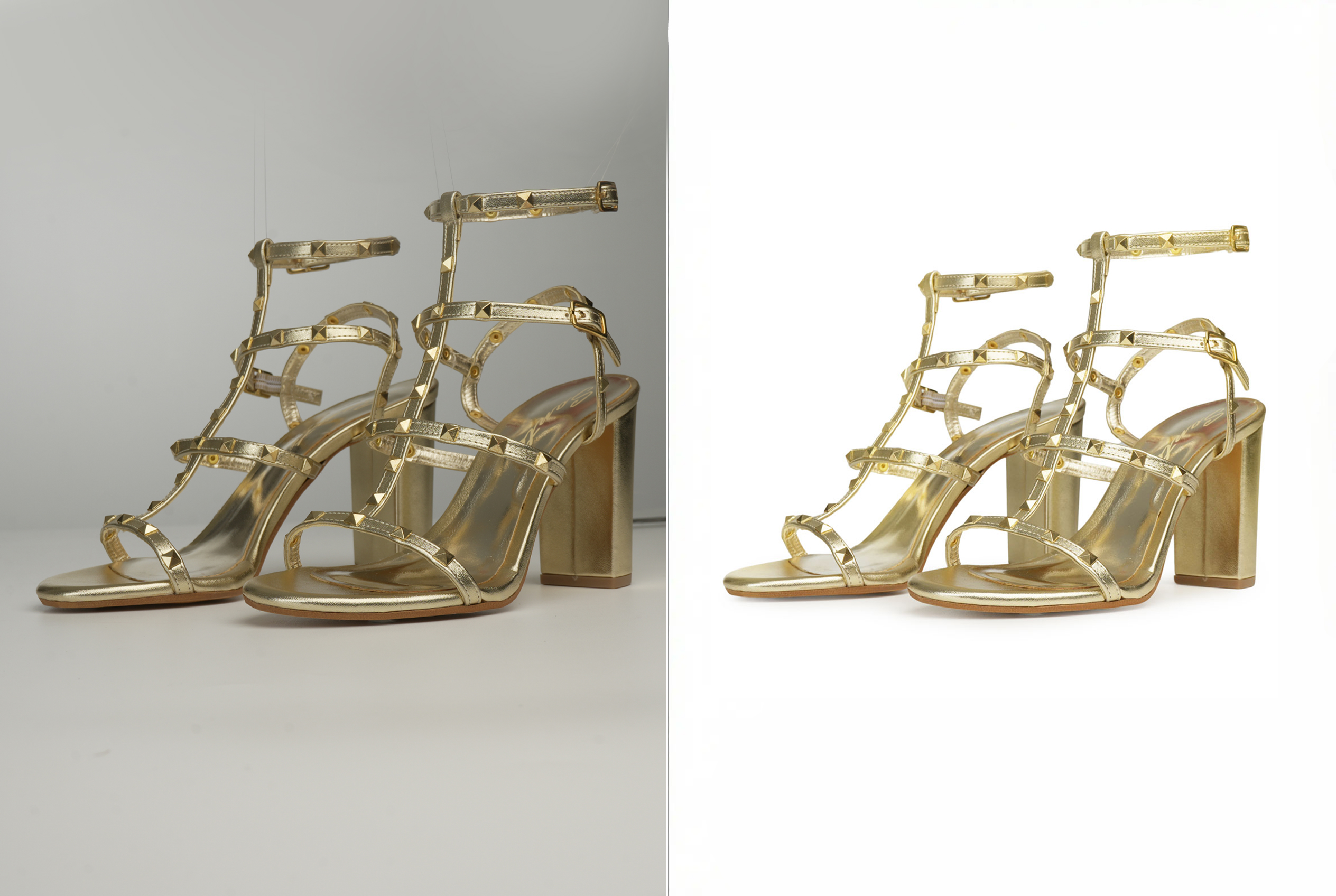 Φωτογράφιση Παπουτσιών RAW to Edited